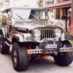 Jeep CJ7 V8 (grün)